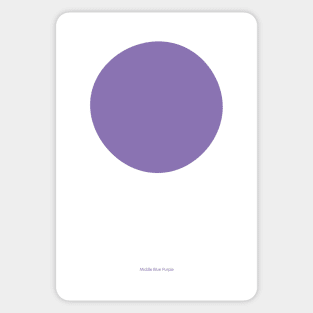 Circular - Crayola Middle Blue Purple Sticker